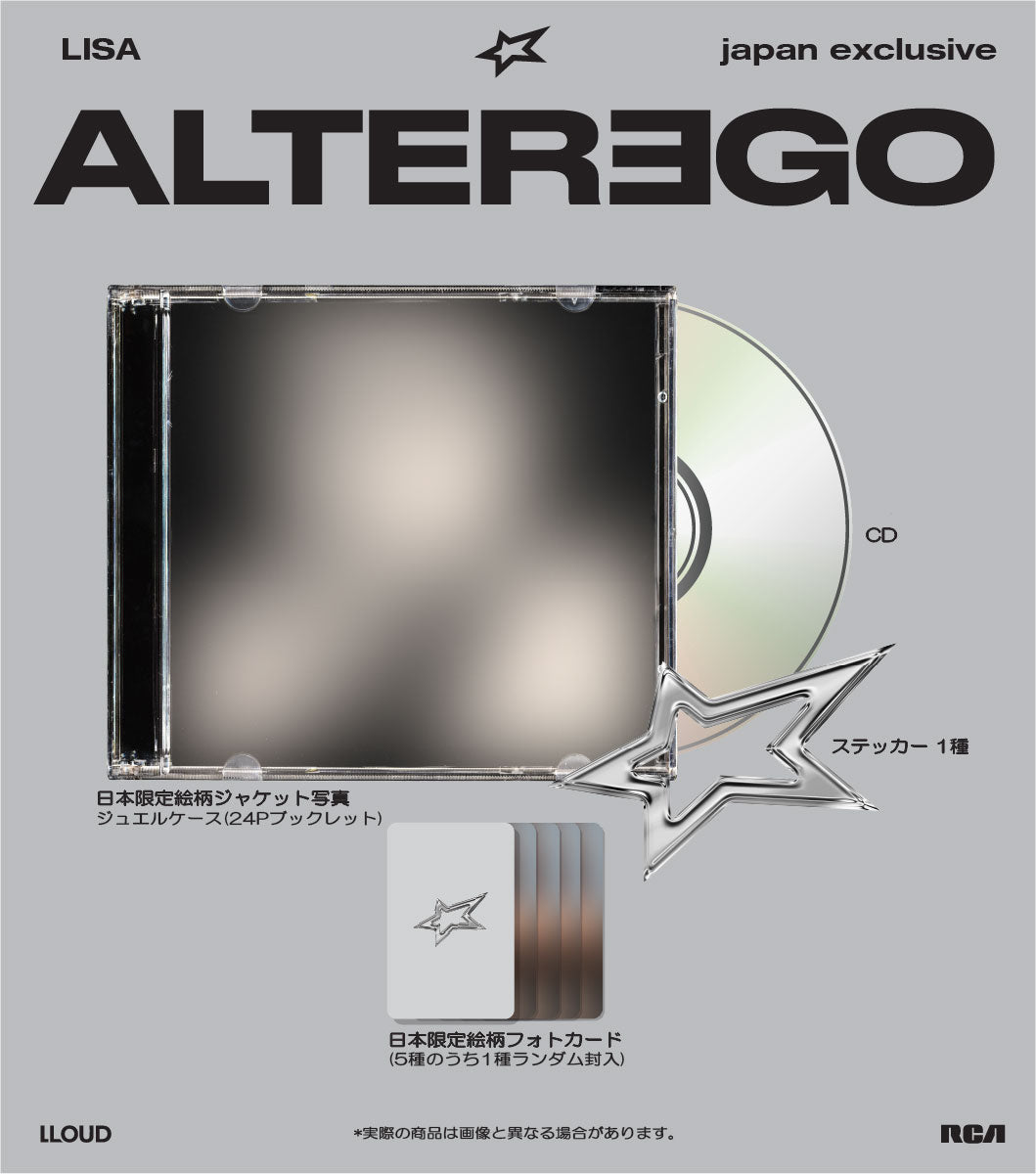 LISA (BLACKPINK) - ALTER EGO (CD ALBUM) - JAPAN EXCLUSIVE