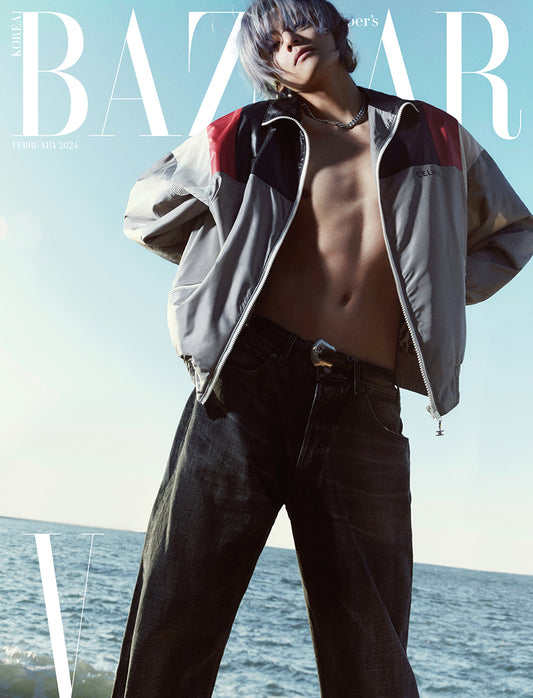 BTS V - Harpers Bazaar (February 2024)