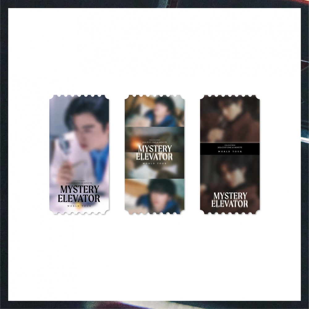 CHA EUN-WOO - 2024 Just One Minute (Mystery Elevator) World Tour - OFFICIAL MD