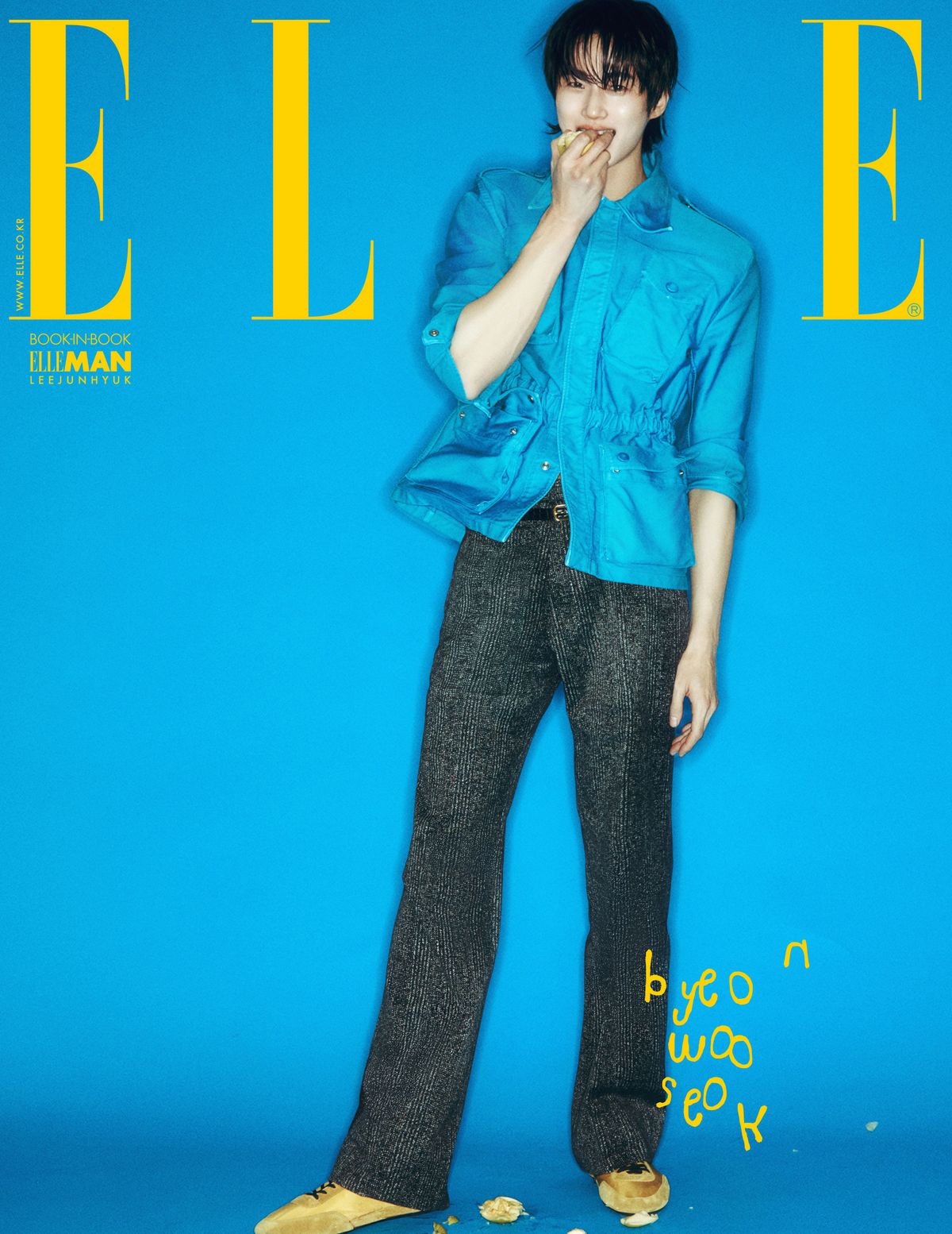 ELLE (Womens Monthly) MARCH 2025 (Cover: Byeon Woo-Seok)