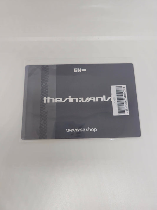 ENHYPEN - THE SIN : VANISH Lenticular Postcard Weverse POB