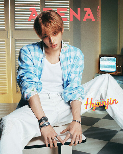 ARENA HOMME + JUNE 2025 (Cover : Stray Kids Hyunjin)