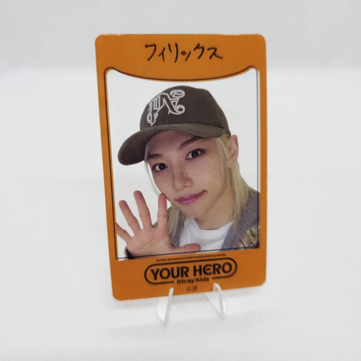 STRAY KIDS JAPAN SEASON’S GREETINGS 2025 MUSEUM IN JAPAN MD PHOTOCARD - POB CLEAR PHOTOCARD