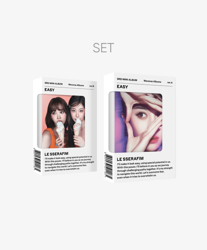 LE SSERAFIM - EASY (Weverse Albums ver.)