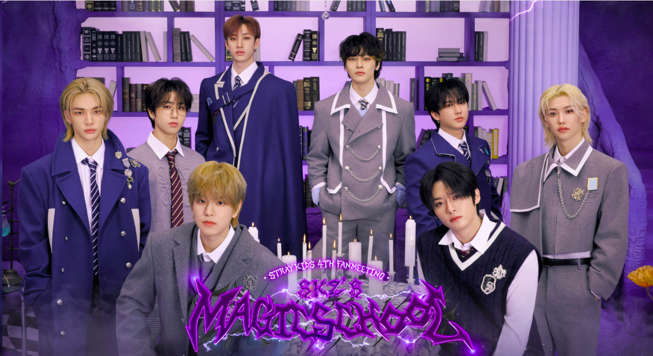 STRAY KIDS - 4TH FANMEETING " SKZ'S MAGIC SCHOOL" OFFICIAL MD 2ND MERCH