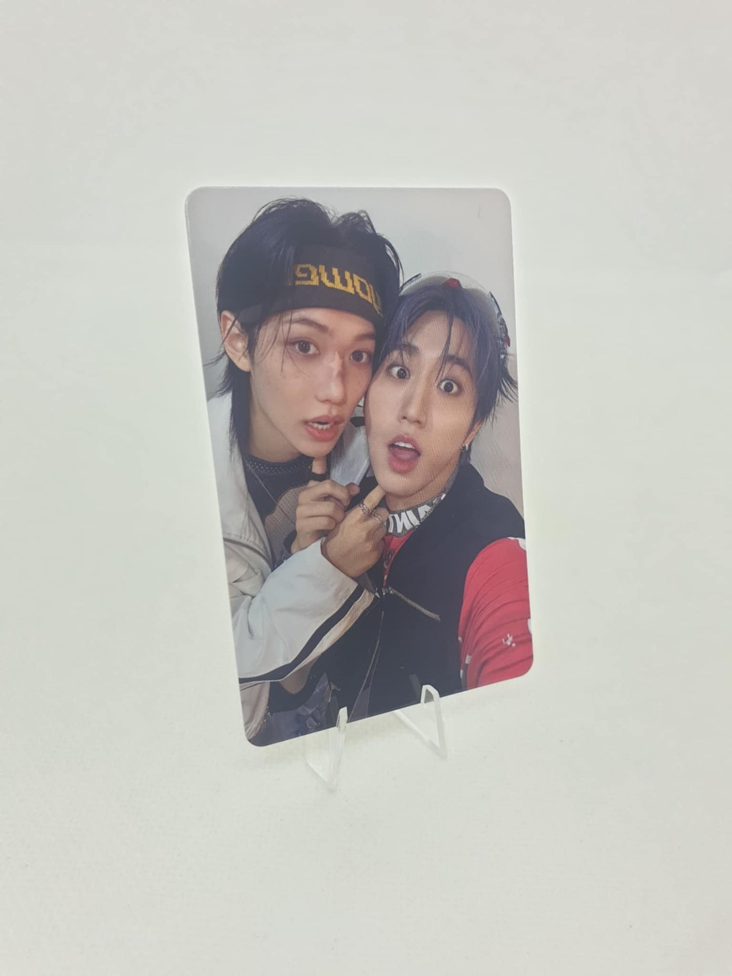STRAY KIDS FELIX & HAN - SKZOO EVIL T-SHIRT "DOMINATE JAPAN" POB PHOTOCARD