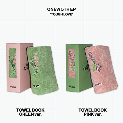 ONEW – 5th Mini Album TOUGH LOVE (Towel Book Ver.)
