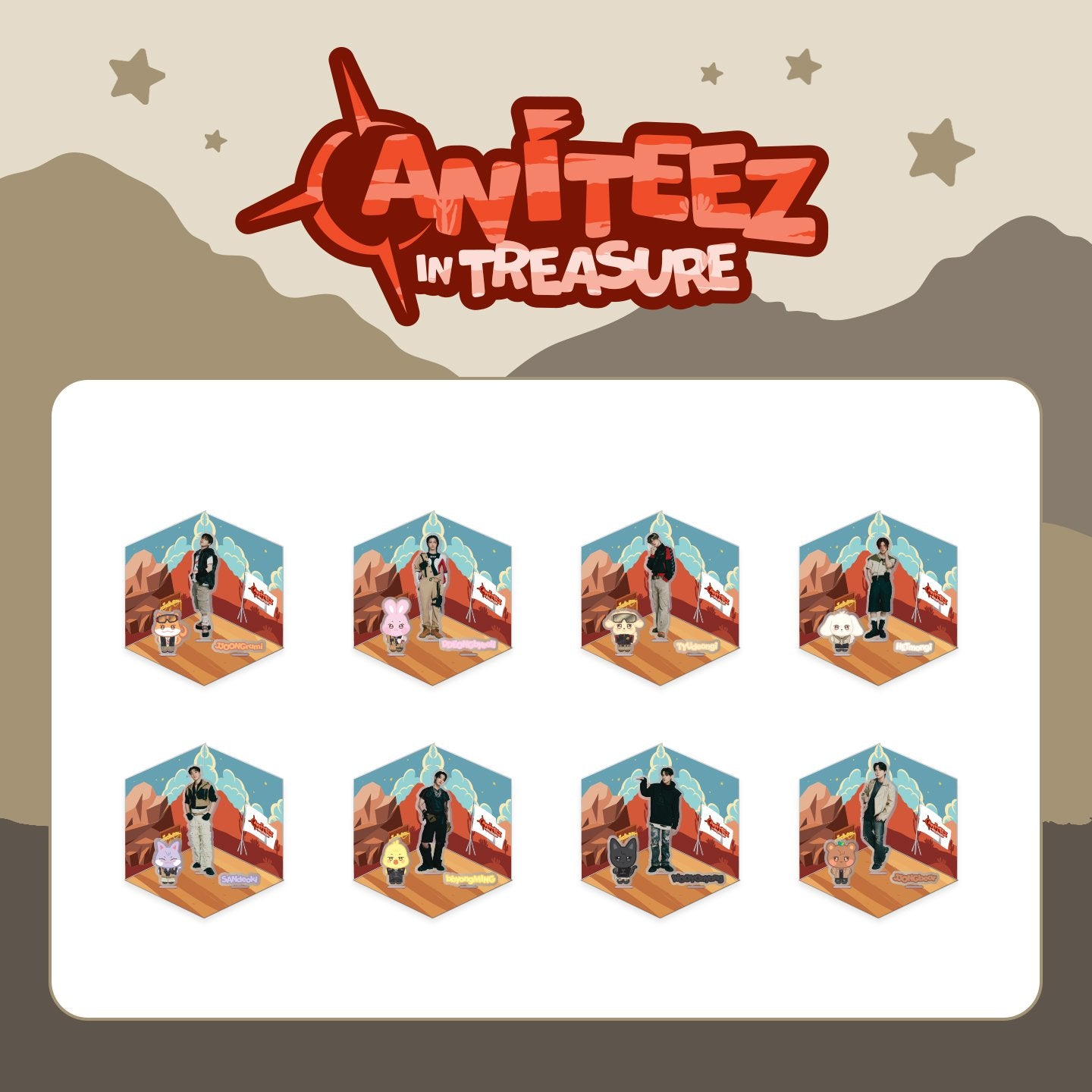 ATEEZ - ANITEEZ IN TREASURE OFFICIAL MD (ANITEEZ VER.)
