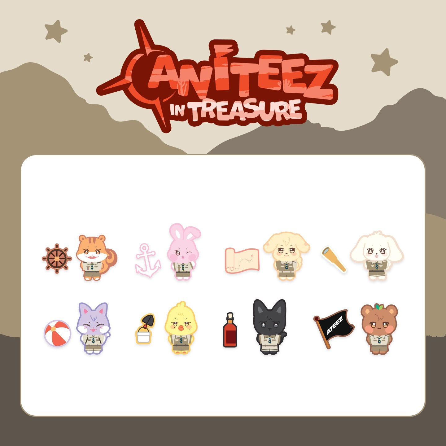 ATEEZ - ANITEEZ IN TREASURE OFFICIAL MD (ANITEEZ VER.) PART.2