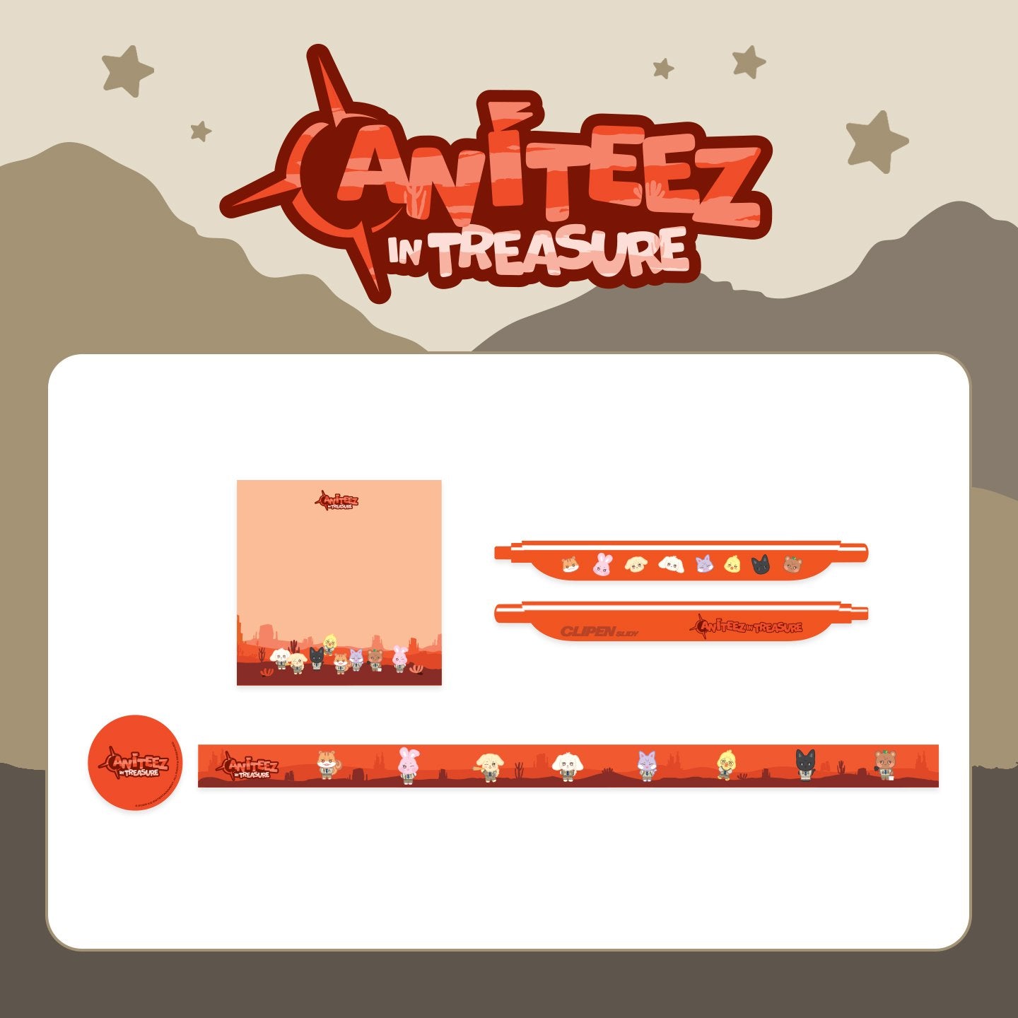 ATEEZ - ANITEEZ IN TREASURE OFFICIAL MD
