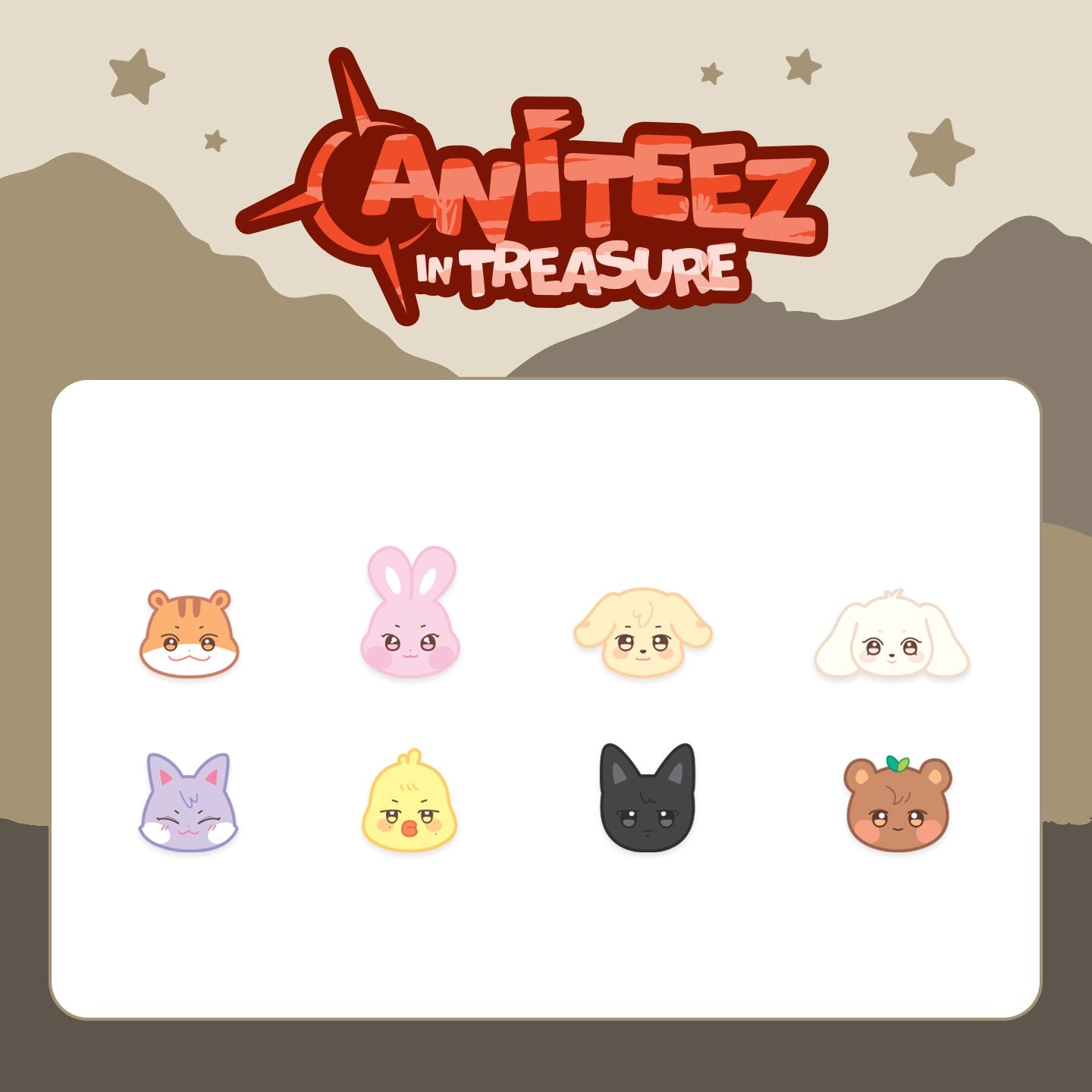 ATEEZ - ANITEEZ IN TREASURE OFFICIAL MD