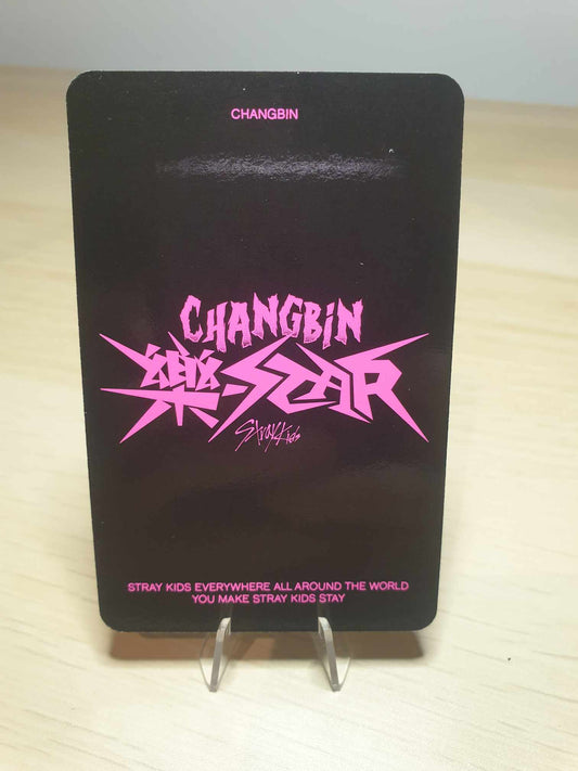 Stray Kids Changbin Postcard Ver. ROCKSTAR