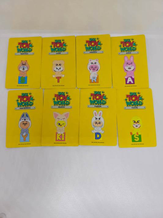 Stray Kids - TOY WORLD Blu-ray POB Photocard