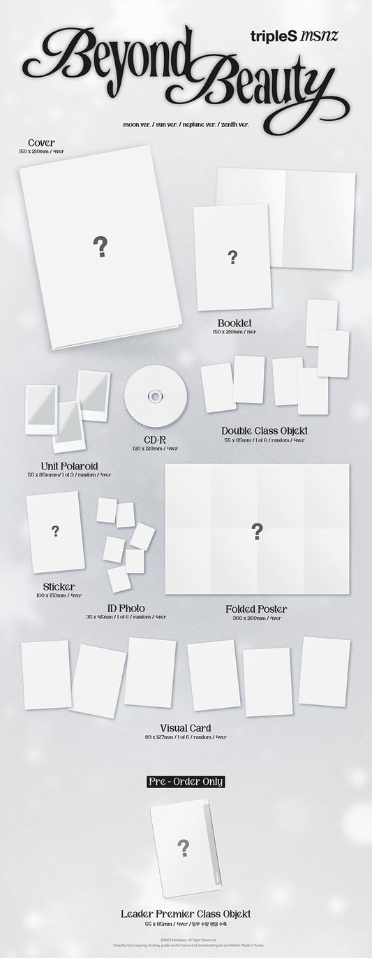 tripleS - MINI ALBUM msnz Beyond Beauty