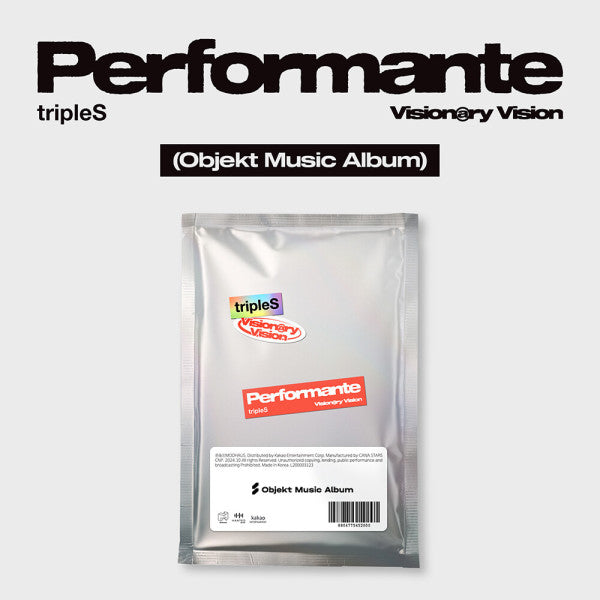 tripleS - REGULAR ALBUM Visionary Vision Performante (Objekt Music Album)