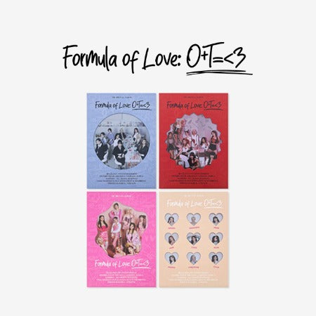 TWICE - FORMULA OF LOVE : O+T=<3 (3RD FULL ALBUM)