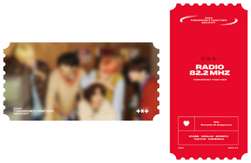 TXT - Tomorrow X Together 2024 Deco Kit