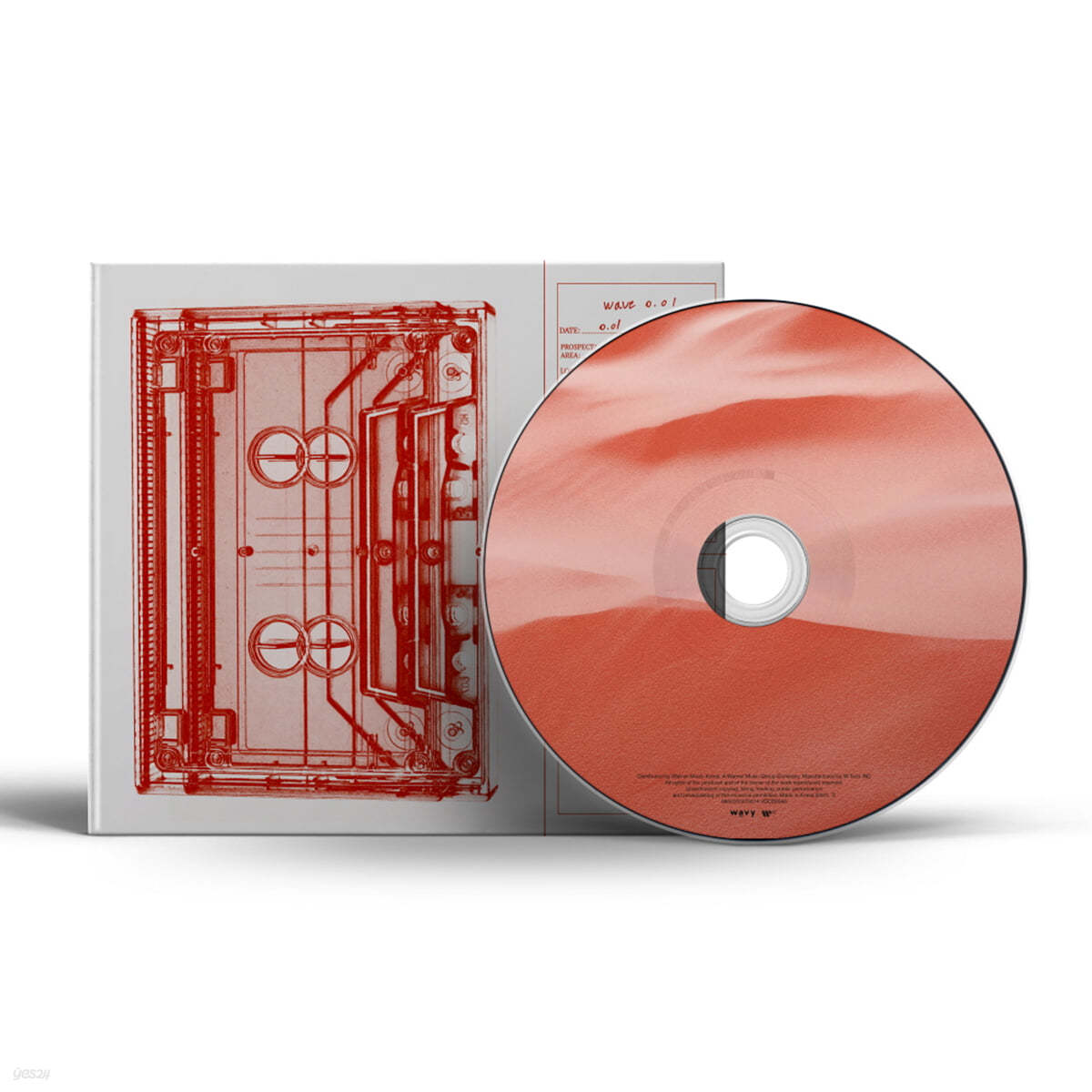 Wave to Earth - Wave 0.01 (1st EP Album) (CD) (RE-release)