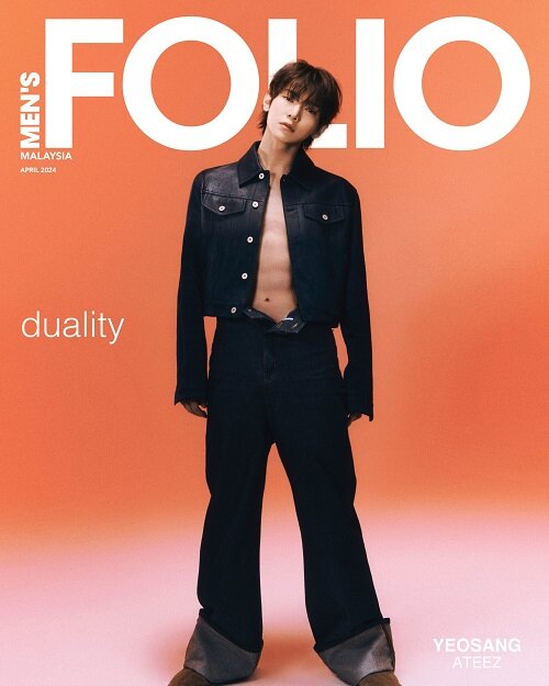 Ateez - Men's Folio April 2024 (Singapour/Malaysie)