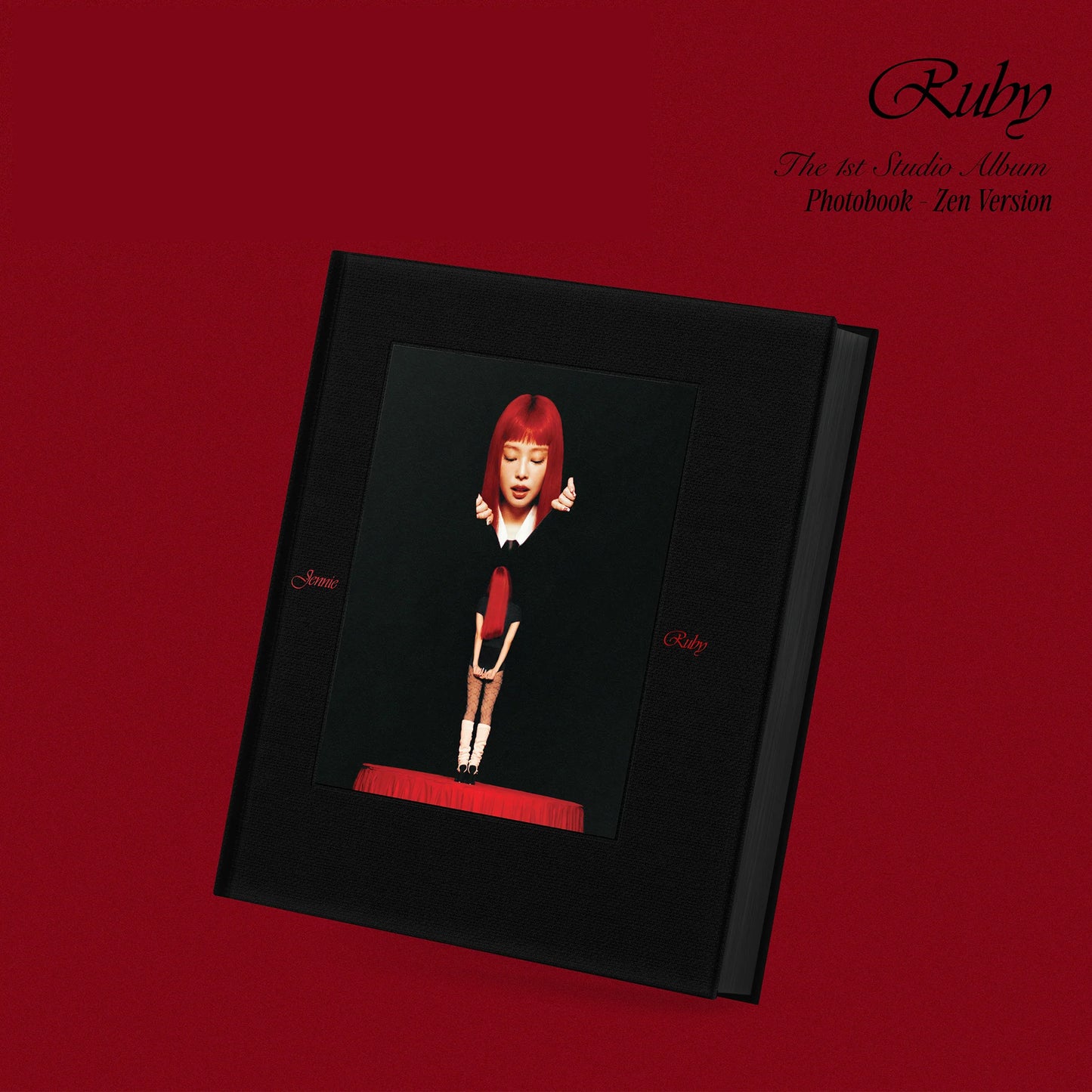 JENNIE (BLACKPINK) - RUBY (PHOTOBOOK) - 1ST STUDIO ALBUM