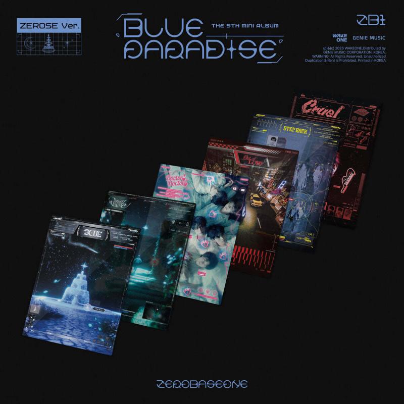 ZEROBASEONE - BLUE PARADISE (The 5th Mini Album) (ZEROSE ver.) DAMAGED!