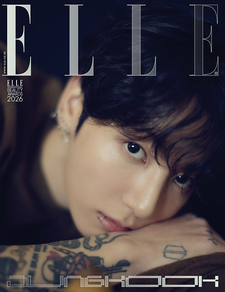 ELLE january 2026 Cover: BTS Jung Kook