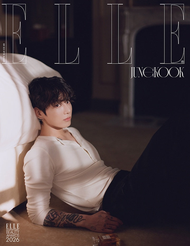 ELLE january 2026 Cover: BTS Jung Kook