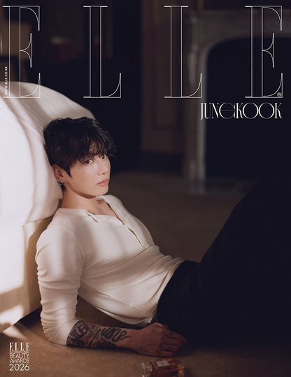 ELLE january 2026 Cover: BTS Jung Kook