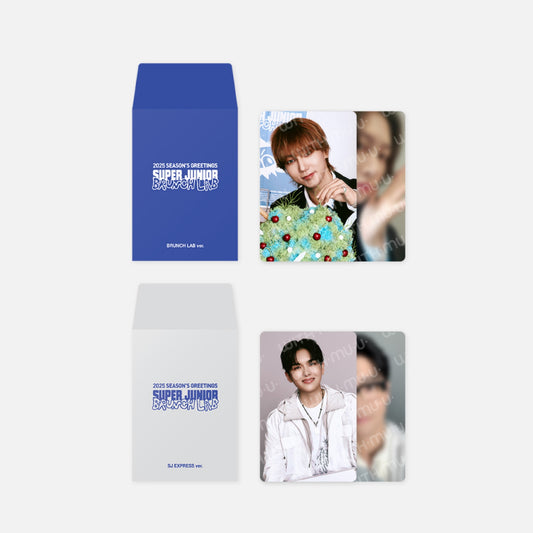 SUPER JUNIOR - 2025 SM ARTIST SEASON'S GREETINGS MD - RANDOM TRADING CARD