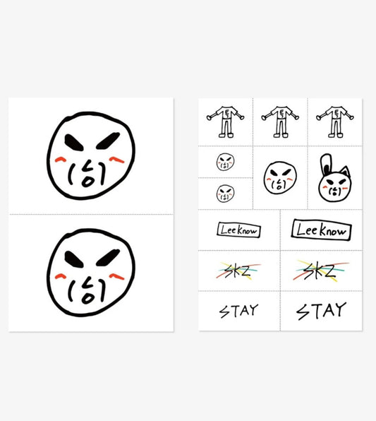 STRAY KIDS - 2ND MD『5-STAR DOME TOUR 2023』BODY STICKER - BOX TAPE SET (PRODUCED BY LEEKNOW)