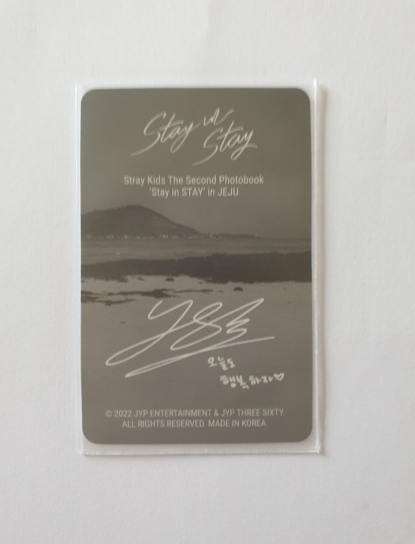 STRAY KIDS FELIX STAY IN STAY JEJU PHOTOBOOK PC