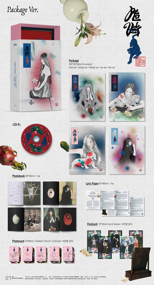 [PRE-ORDER] RED VELVET - CHILL KILL (3RD REGULAR ALBUM) PACKAGE VER.