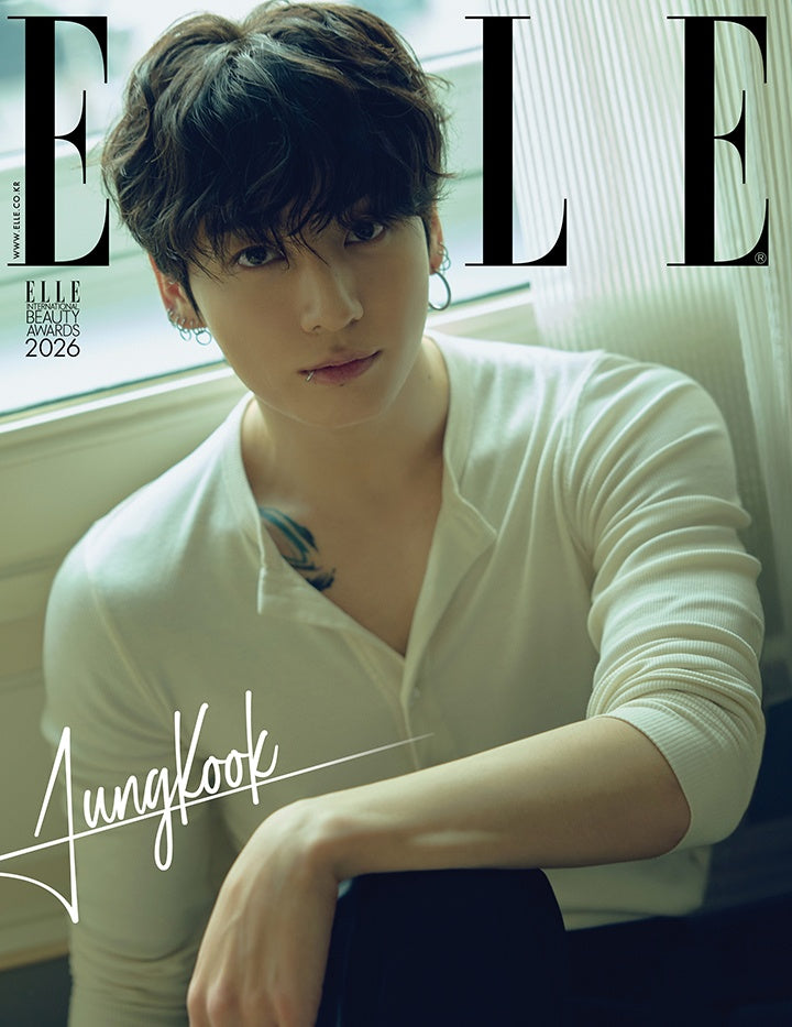 ELLE january 2026 Cover: BTS Jung Kook