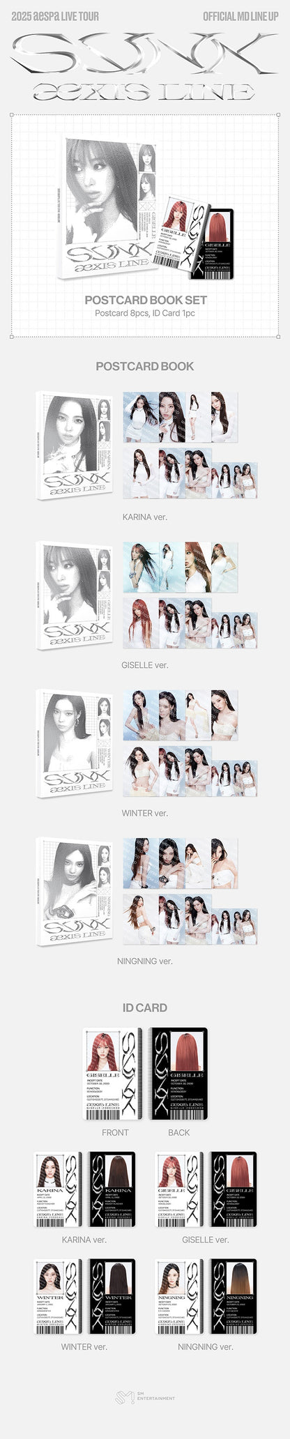 2025 aespa LIVE TOUR – SYNK : æXIS LINE - OFFICIAL MD