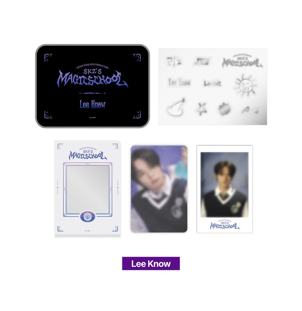 [PRE-ORDER] STRAY KIDS - 4TH FANMEETING " SKZ'S MAGIC SCHOOL" OFFICIAL MD (MEMBER VER.)