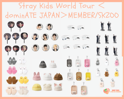 Stray Kids World Tour "dominATE JAPAN" Official MD MEMBER/SKZOO