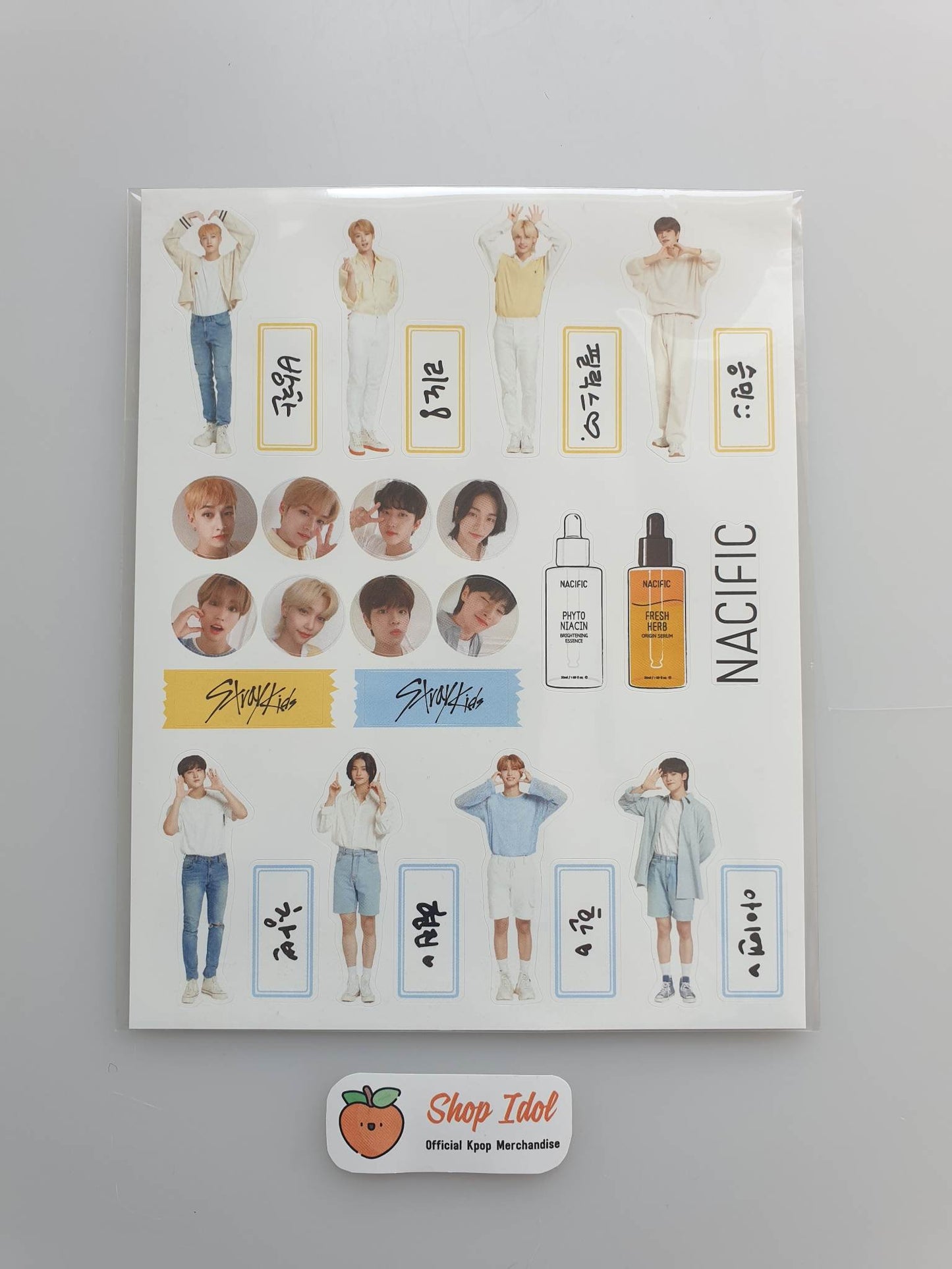 Stray Kids Nacific Stickers Officiels