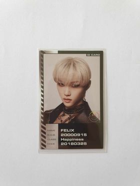 STRAY KIDS FELIX ID CARD ODDINARY