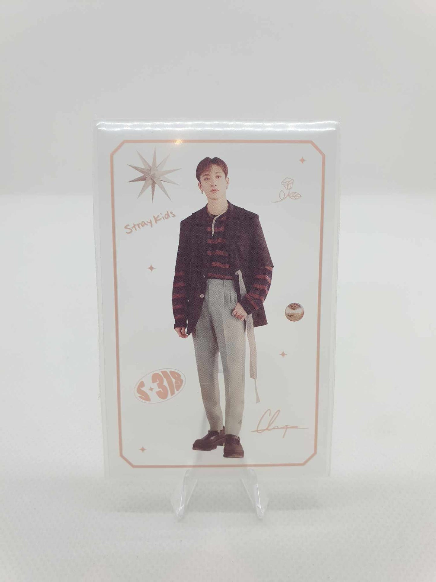 Stray Kids BANGCHAN SEASON'S GREETINGS 2023 JAPAN - CLEAR PHOTOCARD