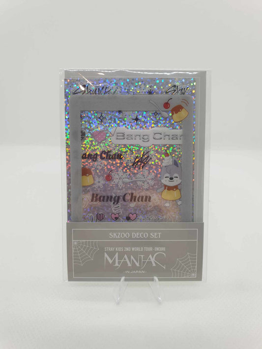 STRAY KIDS WOLF CHAN 2ND WORLD TOUR "MANIAC" ENCORE IN JAPAN FC LOTTERY SKZOO DECO SET