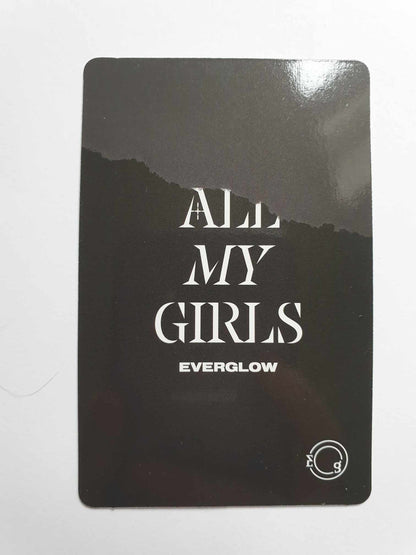 EVERGLOW SIHYEON ALL MY GIRLS PHOTOCARD