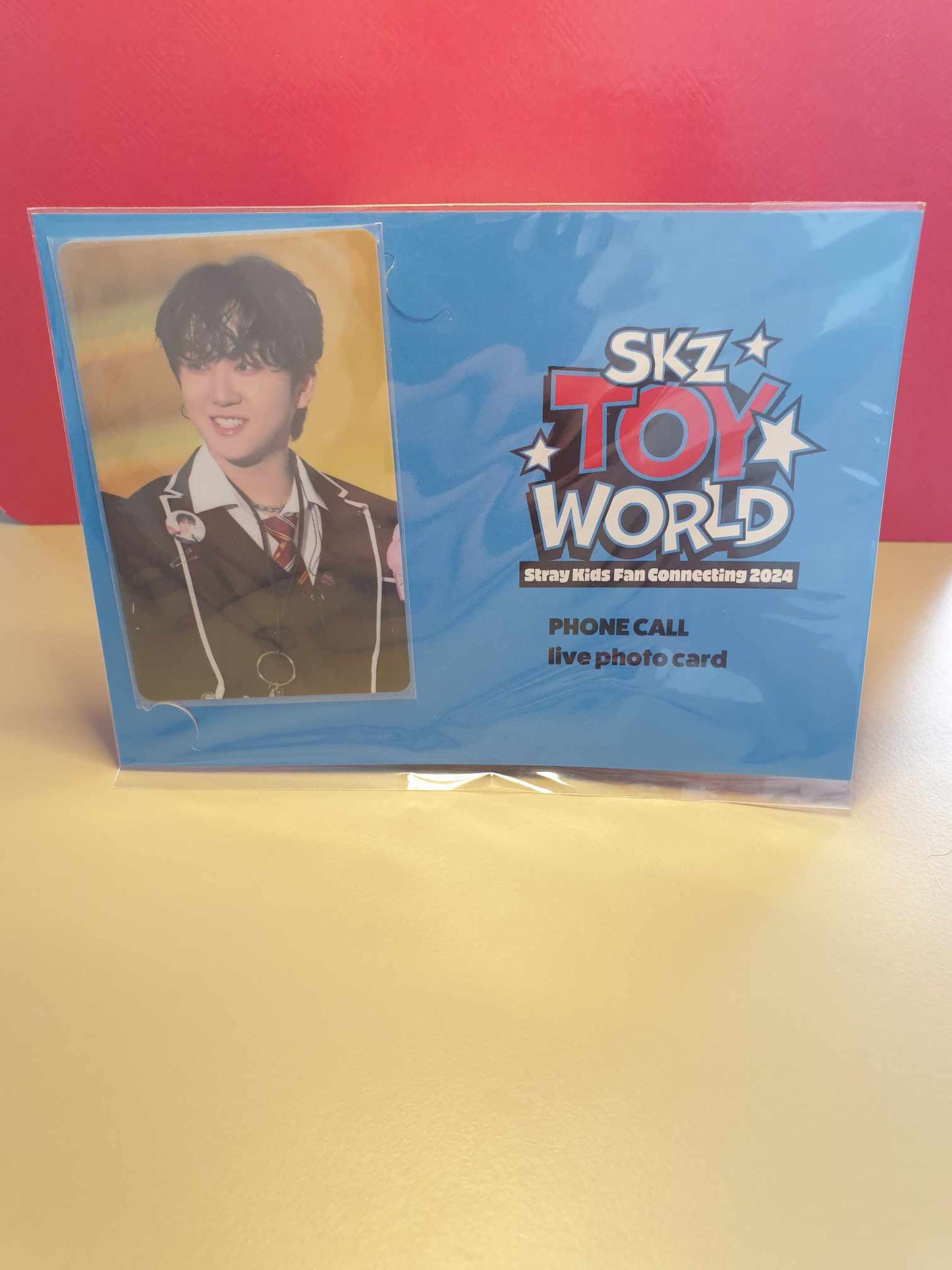 STRAY KIDS - PHONE CALL LIVE PHOTOCARD SKZ TOY WORLD FAN CONNECTING (JAPAN)