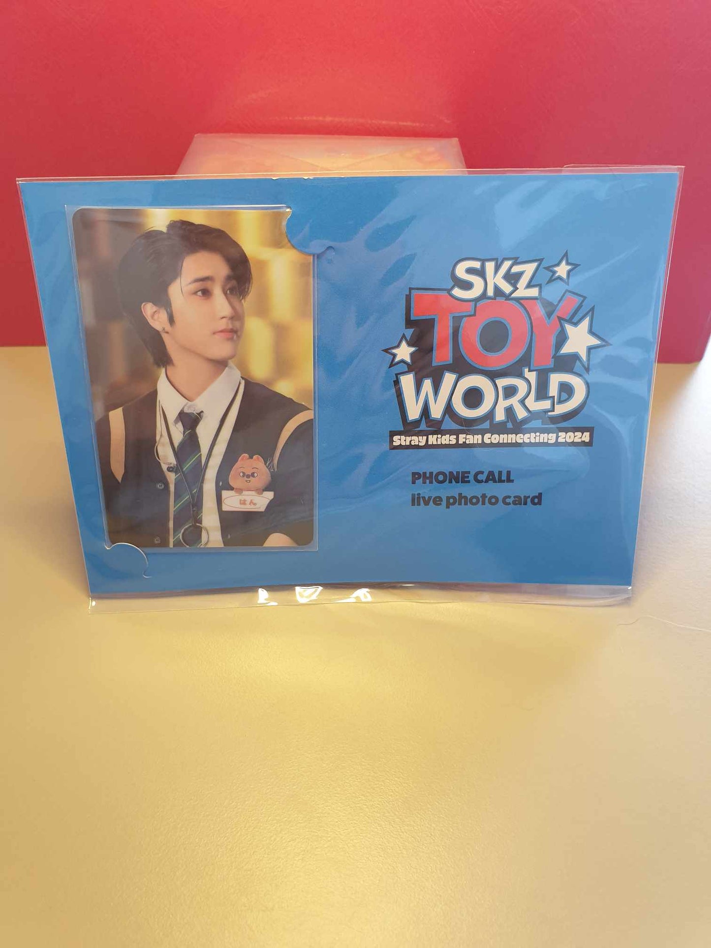 STRAY KIDS - PHONE CALL LIVE PHOTOCARD SKZ TOY WORLD FAN CONNECTING (JAPAN)