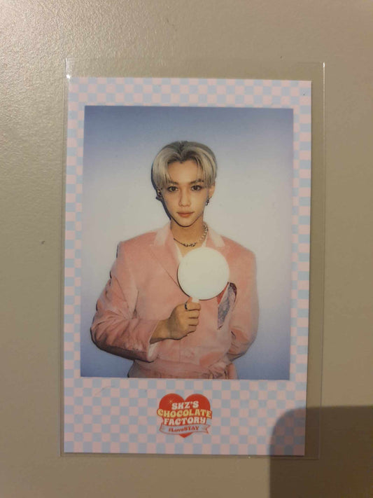 STRAY KIDS FELIX - SKZ CHOCOLATE FACTORY POLAROID