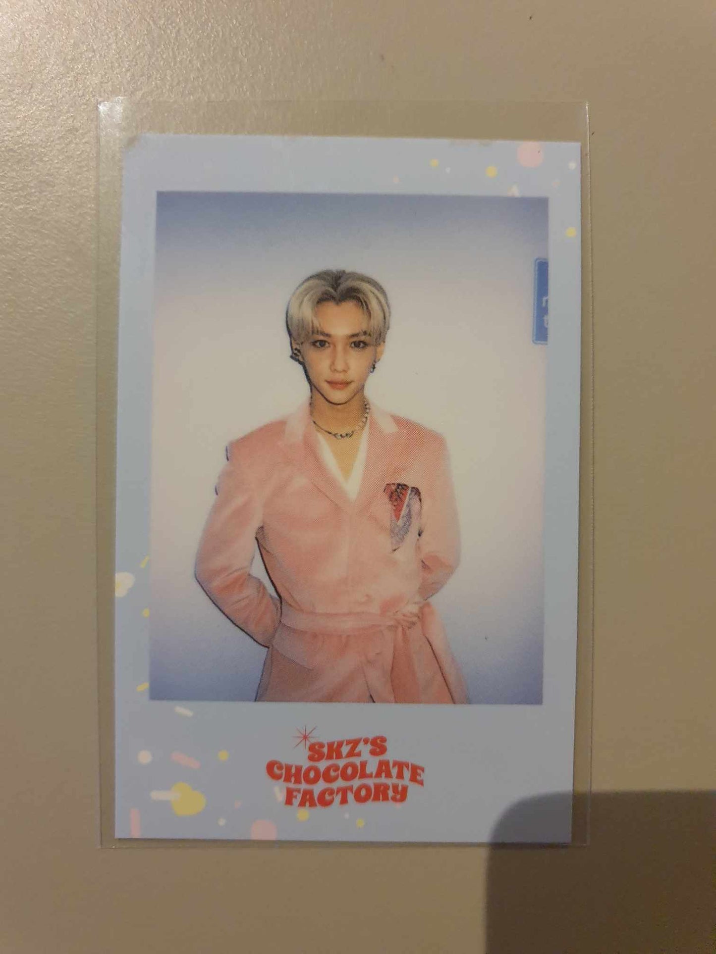 STRAY KIDS FELIX - SKZ CHOCOLATE FACTORY POLAROID