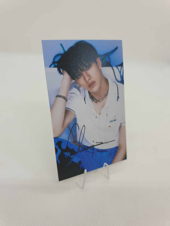 STRAY KIDS BANGCHAN - ROCKSTAR HMV LUCKY DRAW PHOTOCARD