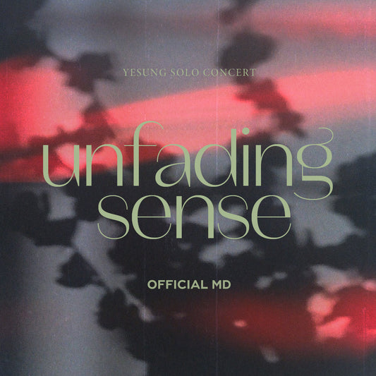 [PRE-ORDER] YESUNG SOLO CONCERT [Unfading Sense] OFFICIAL MD