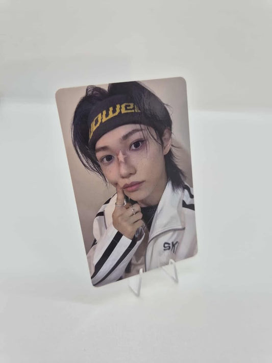 STRAY KIDS FELIX - SKZOO EVIL T-SHIRT "DOMINATE JAPAN" POB PHOTOCARD
