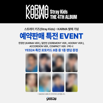 Stray Kids - 4th Ragular Album KARMA (CEREMONY VER. HOORAY VER.)