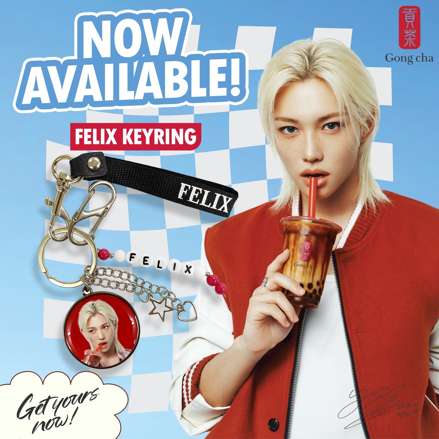 Stray kids - Felix Key Rings Gongcha